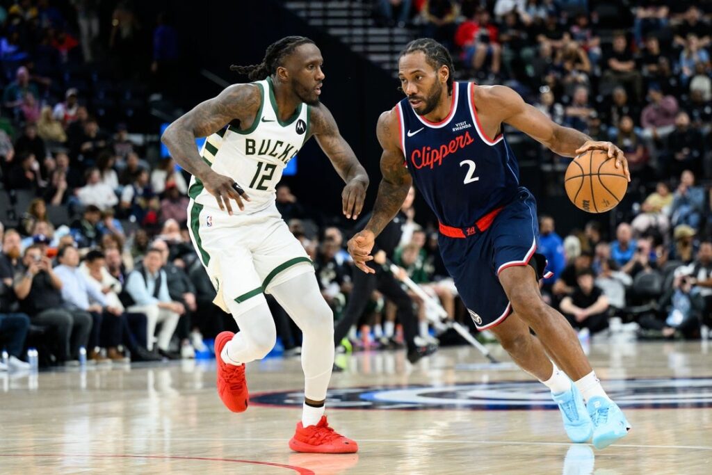 bucks clippers kawhi