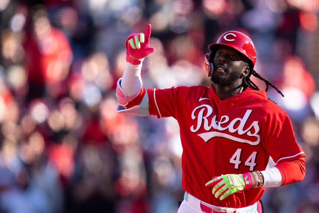 Reds come through in 11th, beat Red Sox for first win of season - Field ...