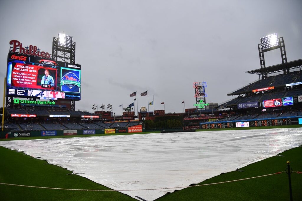 Citizens Bank Park tarp