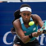 coco gauff, swings