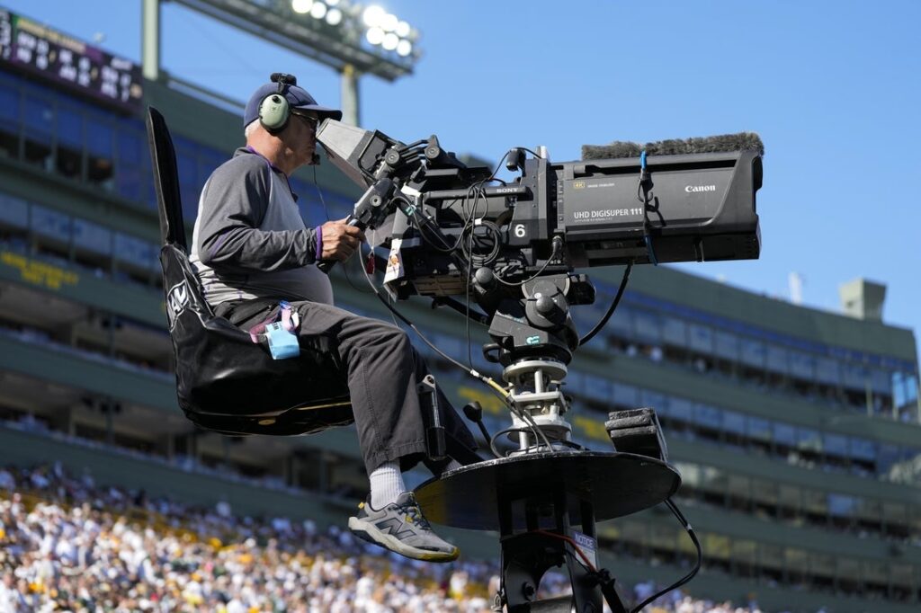 nfl television camera