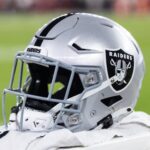 raiders, helmet, view