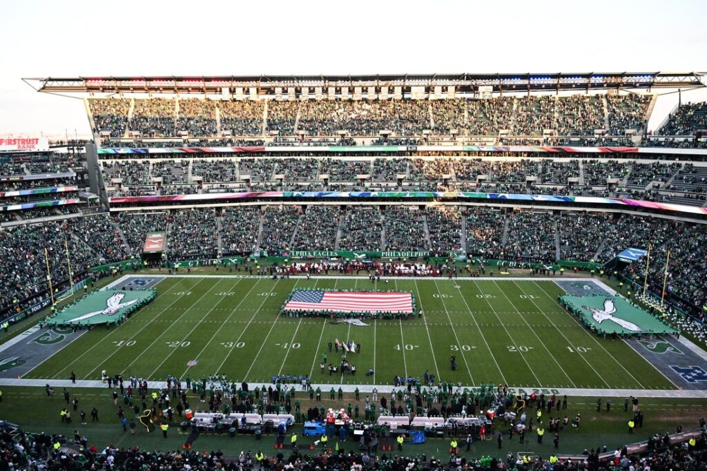 lincoln financial field view