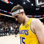 Austin Reaves reacts