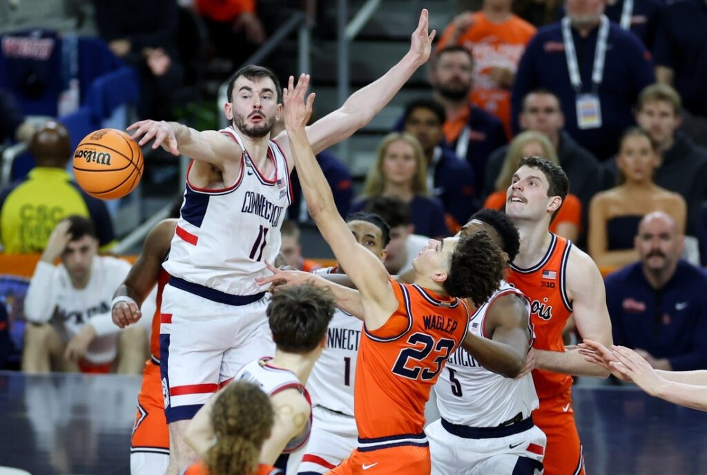 Alex Karaban, Keaton Wagler