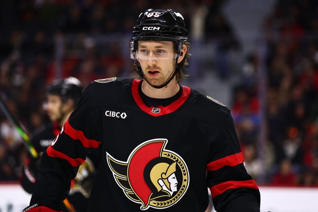 jake sanderson senators