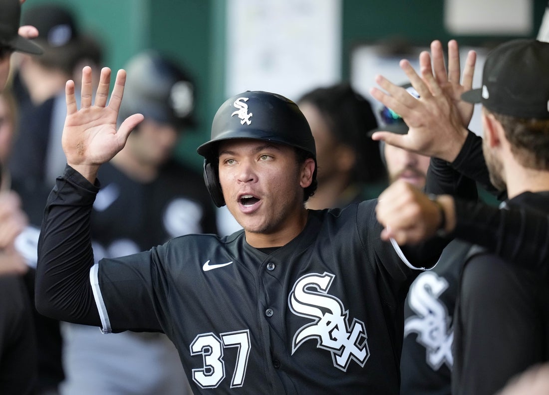 Unlikely hero Dustin Harris helps White Sox edge Royals for split ...