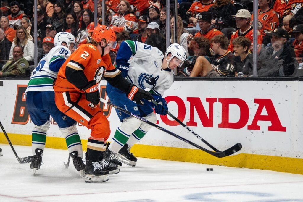 canucks and ducks