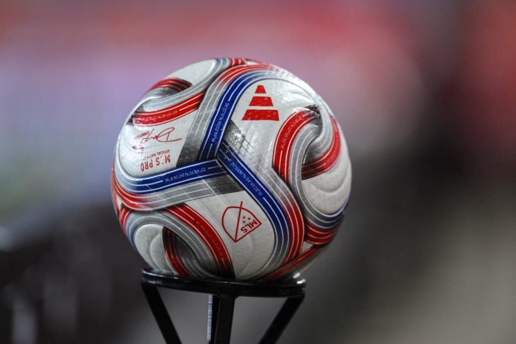 mls soccer ball general view