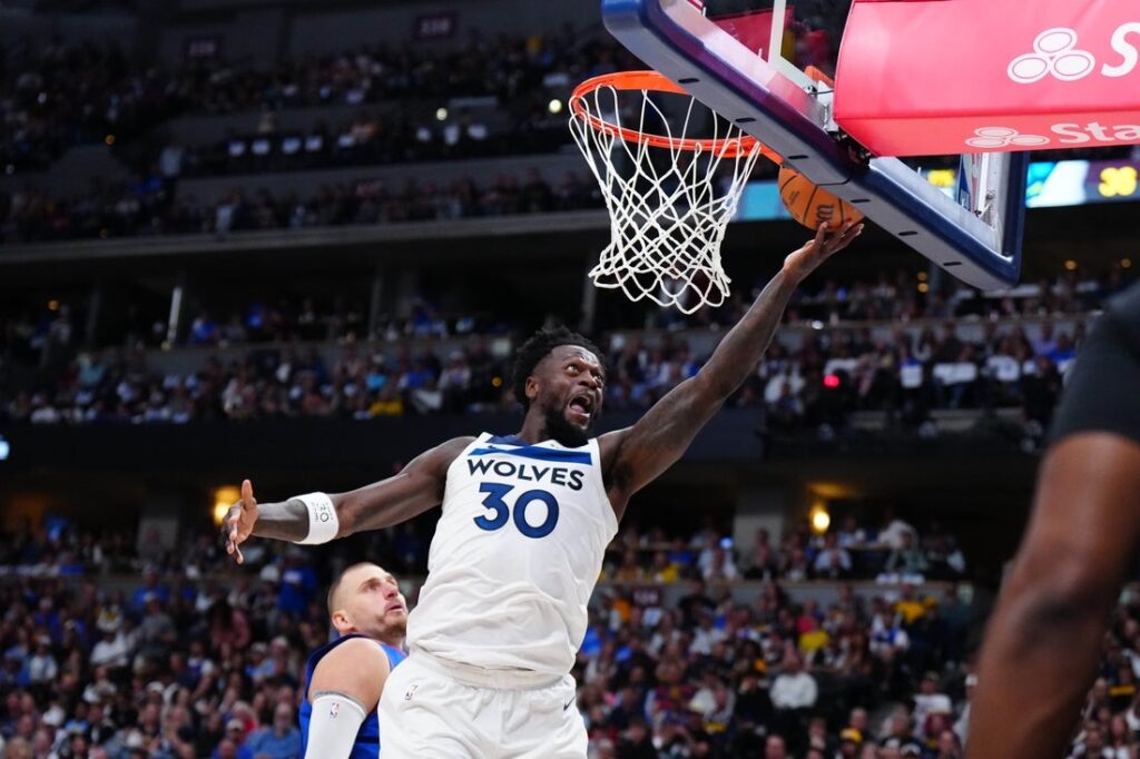 nuggets, timberwolves