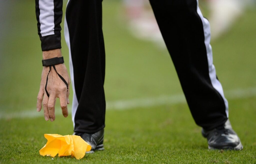 nfl referee general view