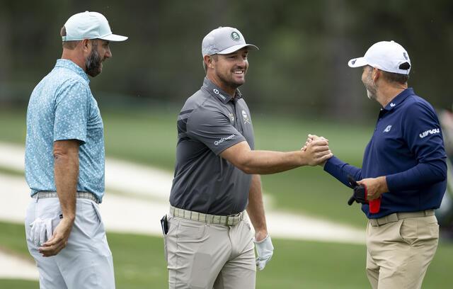 Dustin Johnson, Bryson DeChambeau, Sergio Garcia, Masters