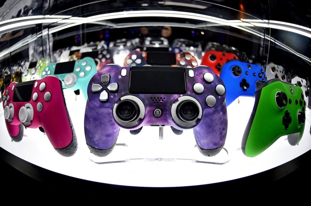controllers Call of Duty League Finals e-sports event
