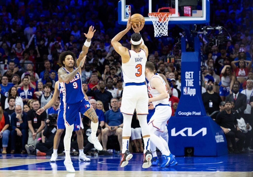 knicks 76ers playoffs