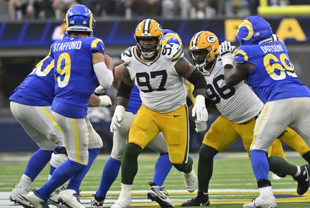 los angeles rams green bay packers