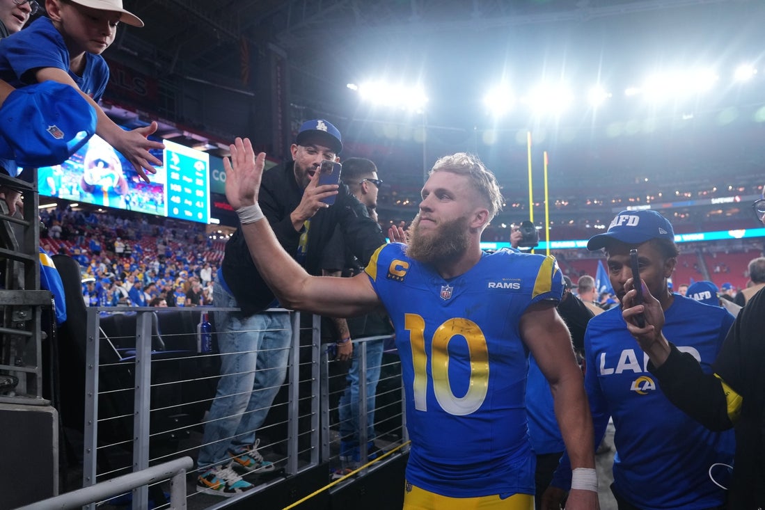 Rams release WR Cooper Kupp - Field Level Media - Professional sports ...
