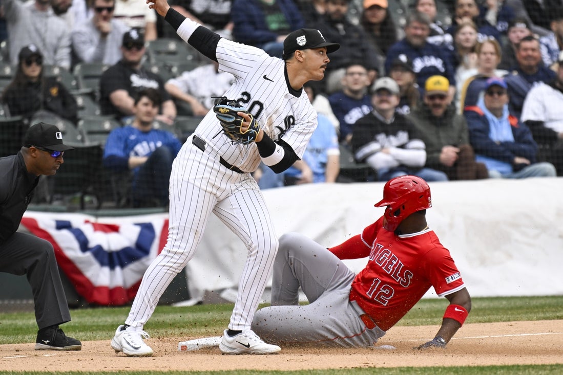 White Sox look for spark from offense in rematch vs. Angels - Field ...