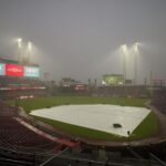 Great American Ball Park tarp