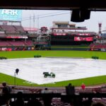 Great american Ball Park tarp