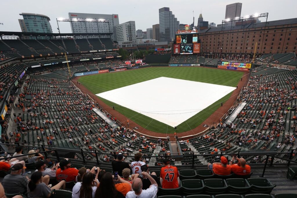 Camden Yards tarp