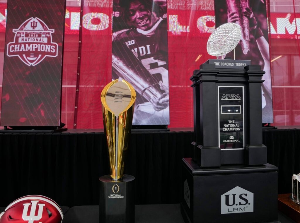 college football playoff trophy