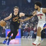 Sam Merrill, Cavaliers, Pistons