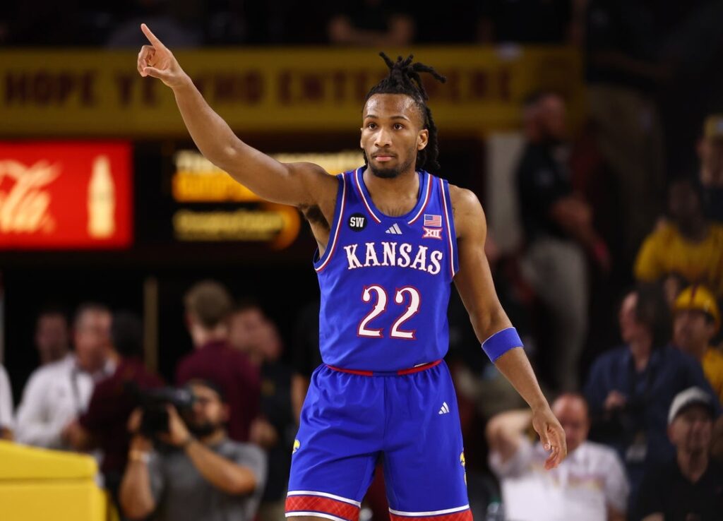 darryn peterson kansas react
