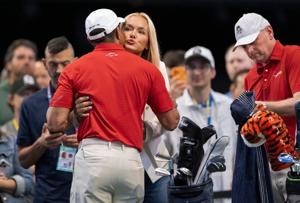 tiger woods vanessa trump