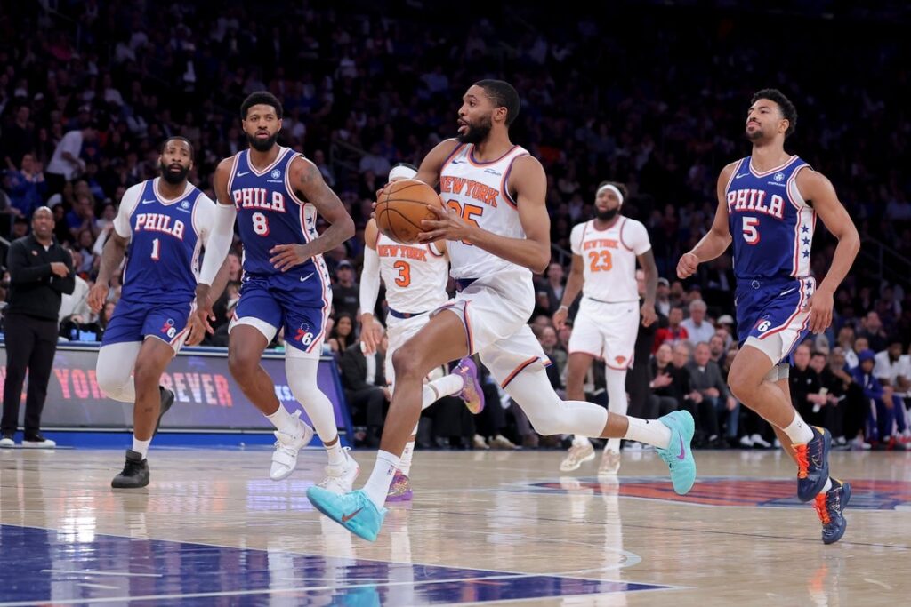 Knicks, 76ers