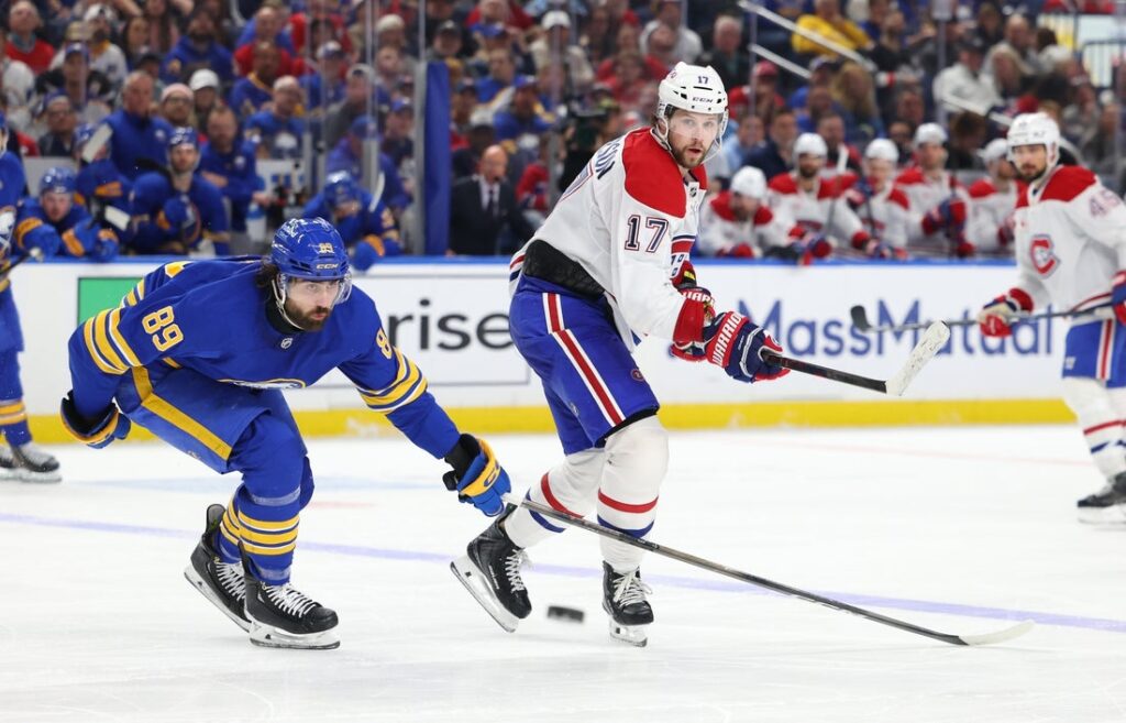 sabres, canadiens