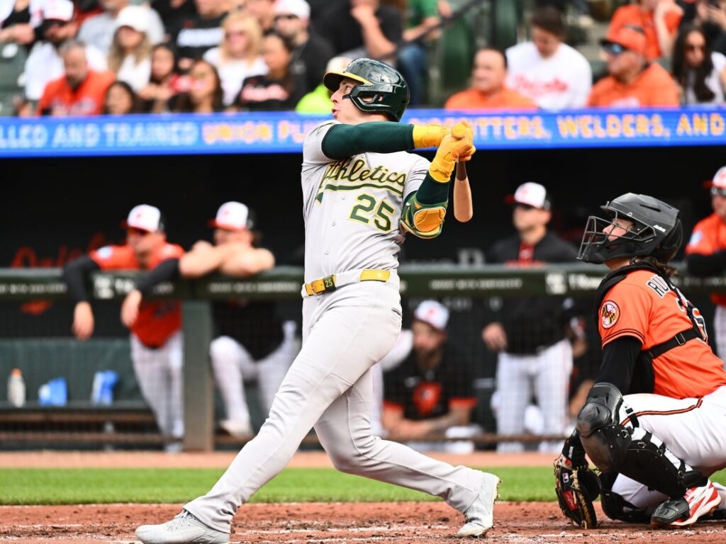 athletics orioles