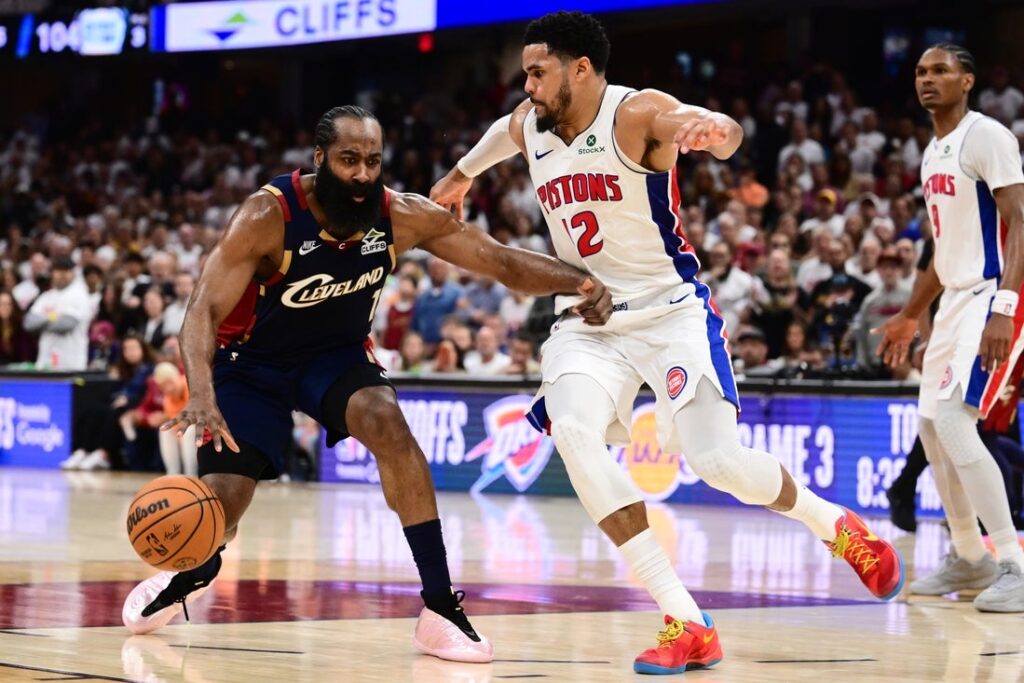 cavaliers, pistons