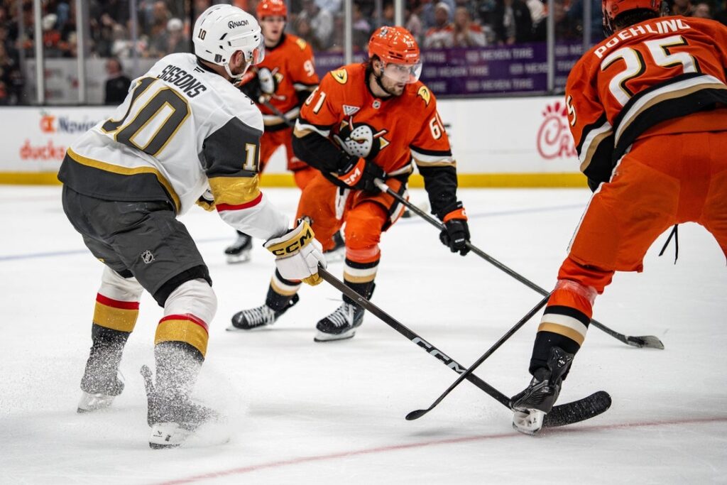 Golden Knights, Ducks