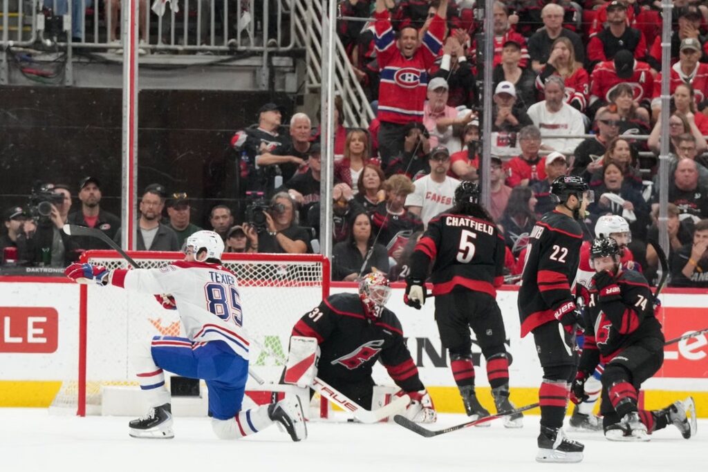 Canadiens, Hurricanes