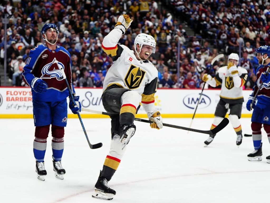 avalanche, golden knights