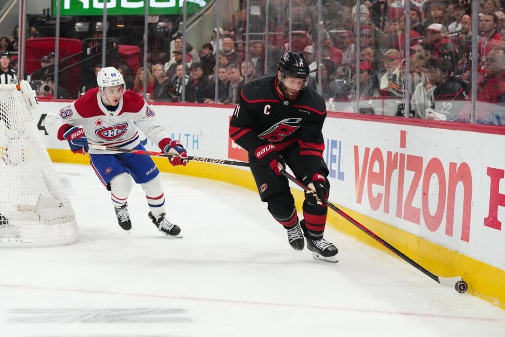 hurricanes, canadiens