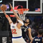 knicks, cavaliers, towns