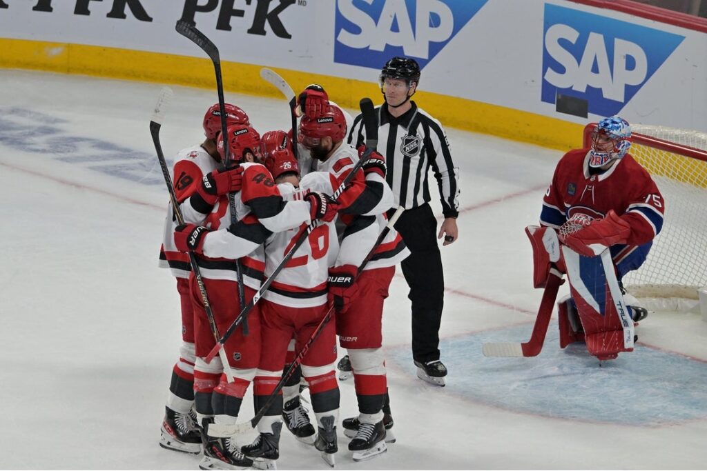Hurricanes, Canadiens