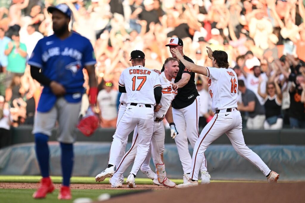 orioles, blue jays
