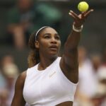 serena williams serve wimbledon