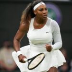 serena williams wimbledon react