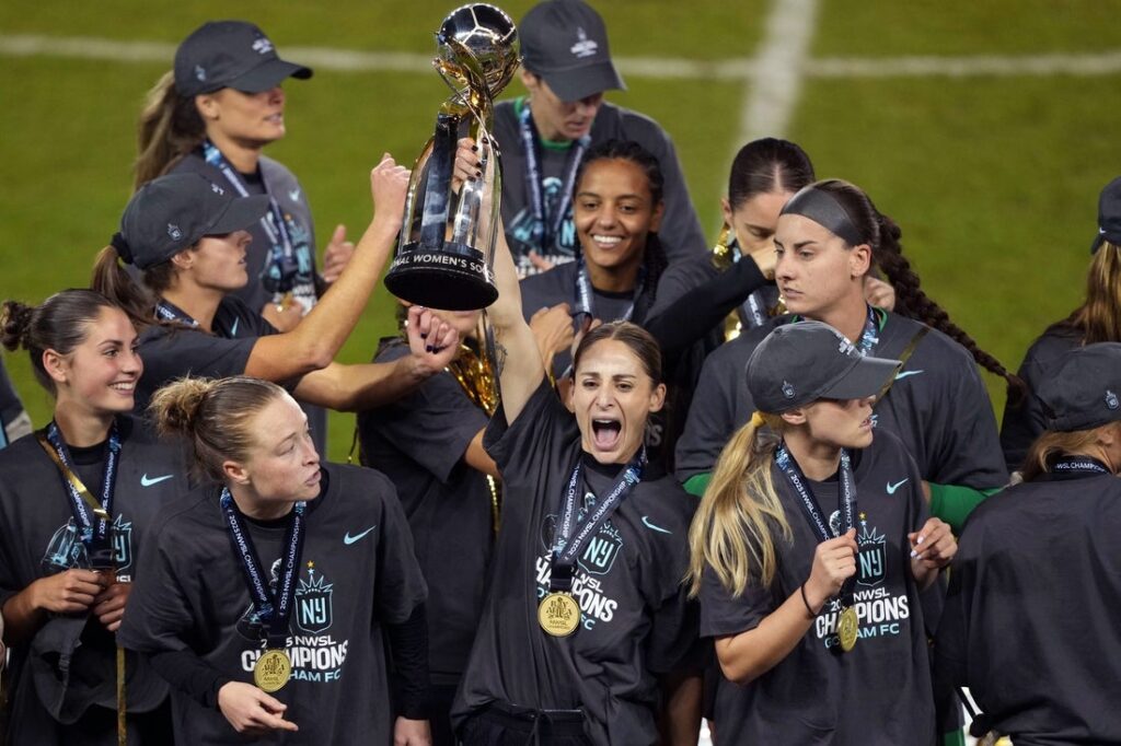 nwsl championship trophy