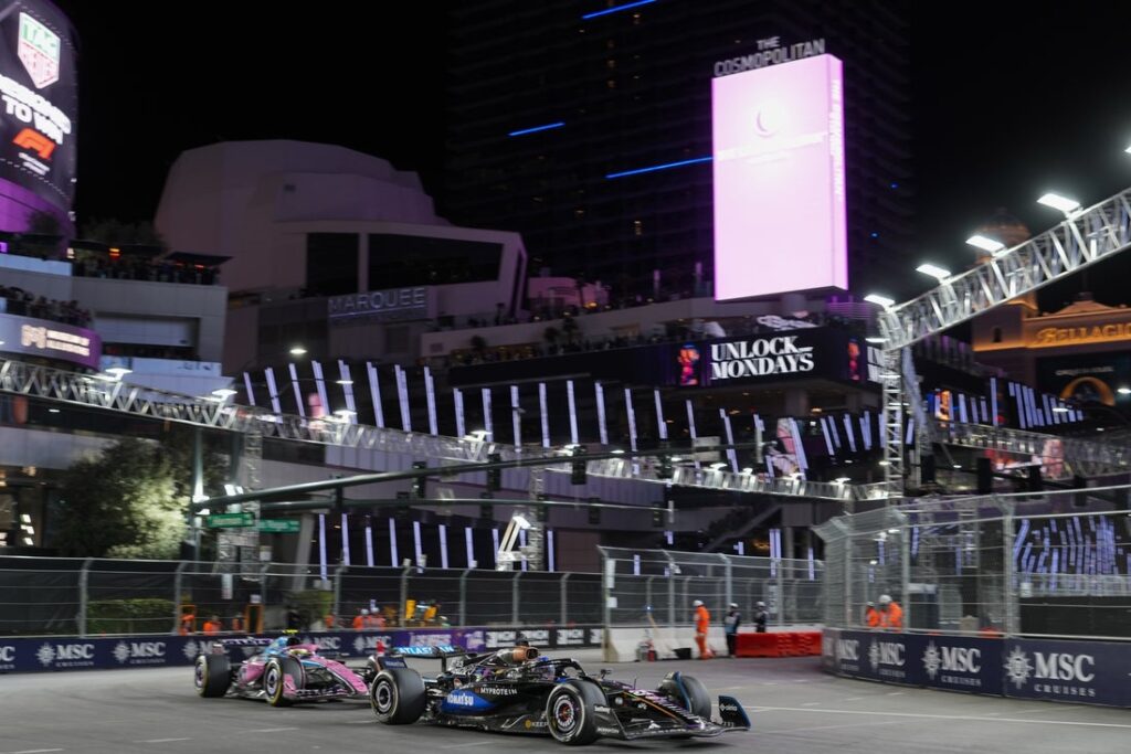 las vegas grand prix drives