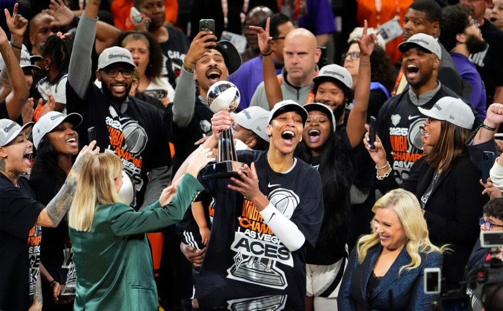 a'ja wilson trophy 2025
