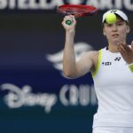 Elena Rybakina wins