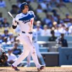 Shohei Ohtani swings
