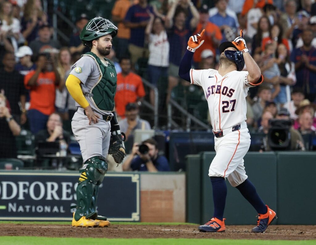 astros athletics