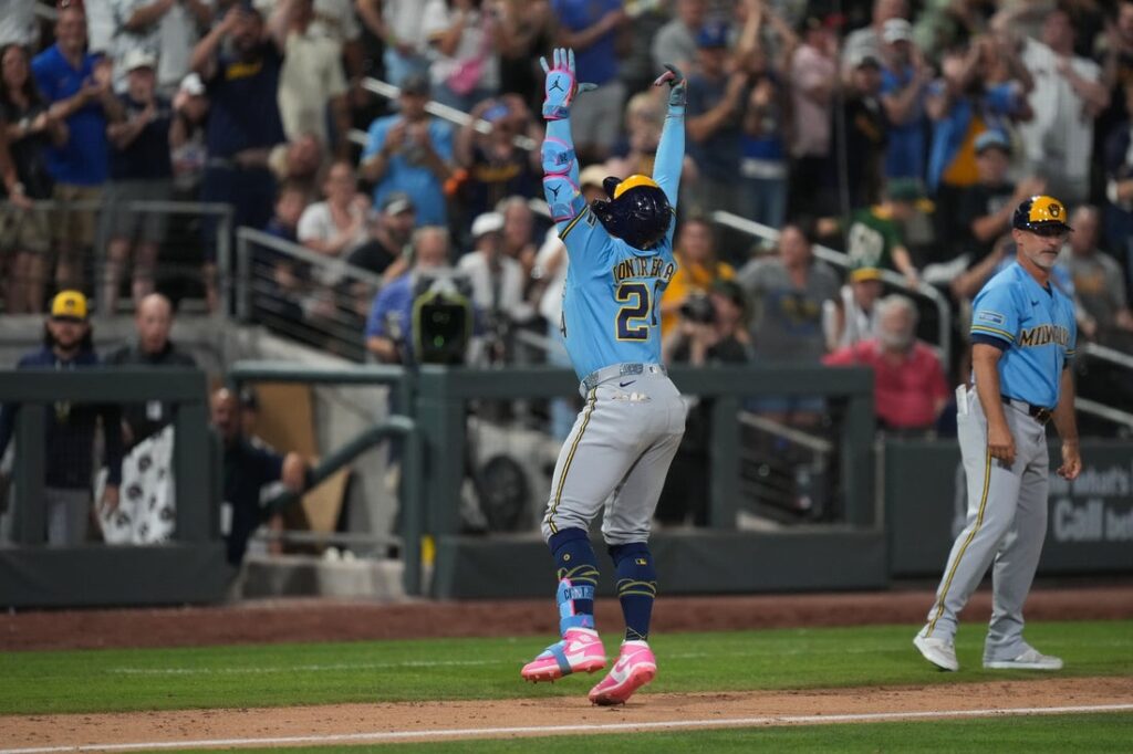 brewers, athletics