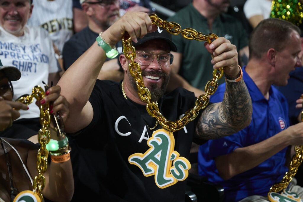 las vegas ballpark fans