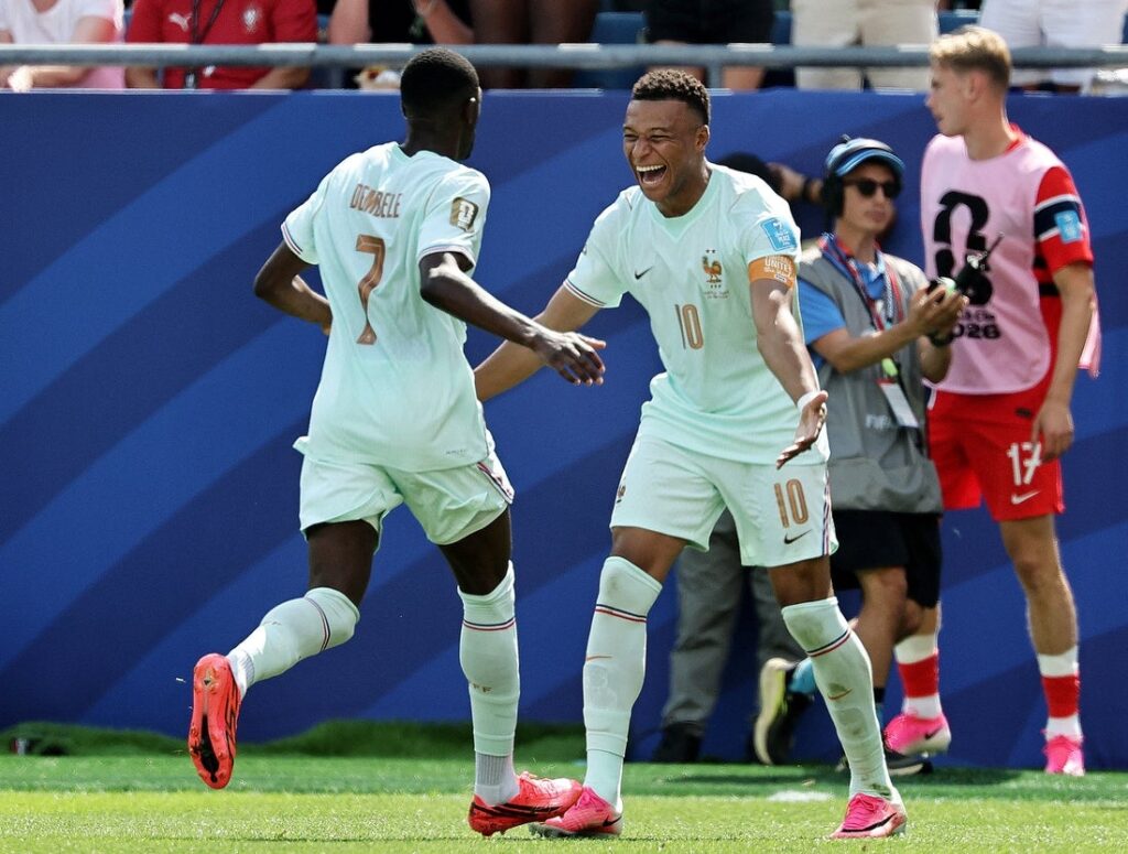 mbappe dembele